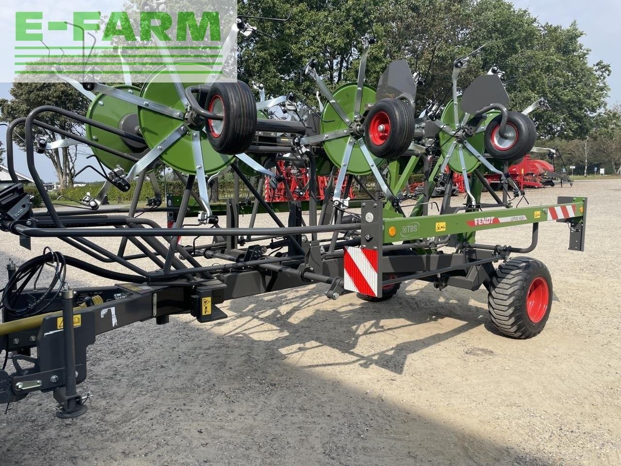 Schwader des Typs Fendt lotus 1020 t, Gebrauchtmaschine in GRINDSTED (Bild 1)