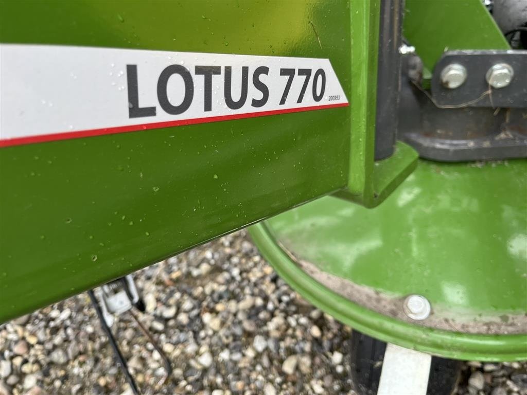 Schwader typu Fendt Lotus 770 kun spredt 100 ha, Gebrauchtmaschine w Nørager (Zdjęcie 3)