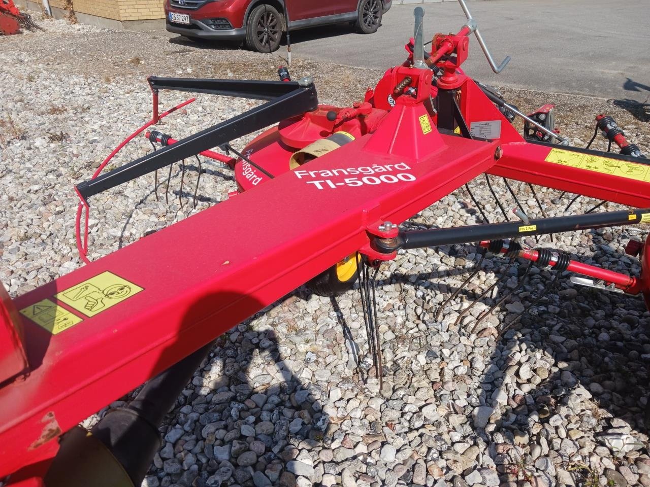 Schwader van het type Fransgard TI 5000, Gebrauchtmaschine in Maribo (Foto 4)