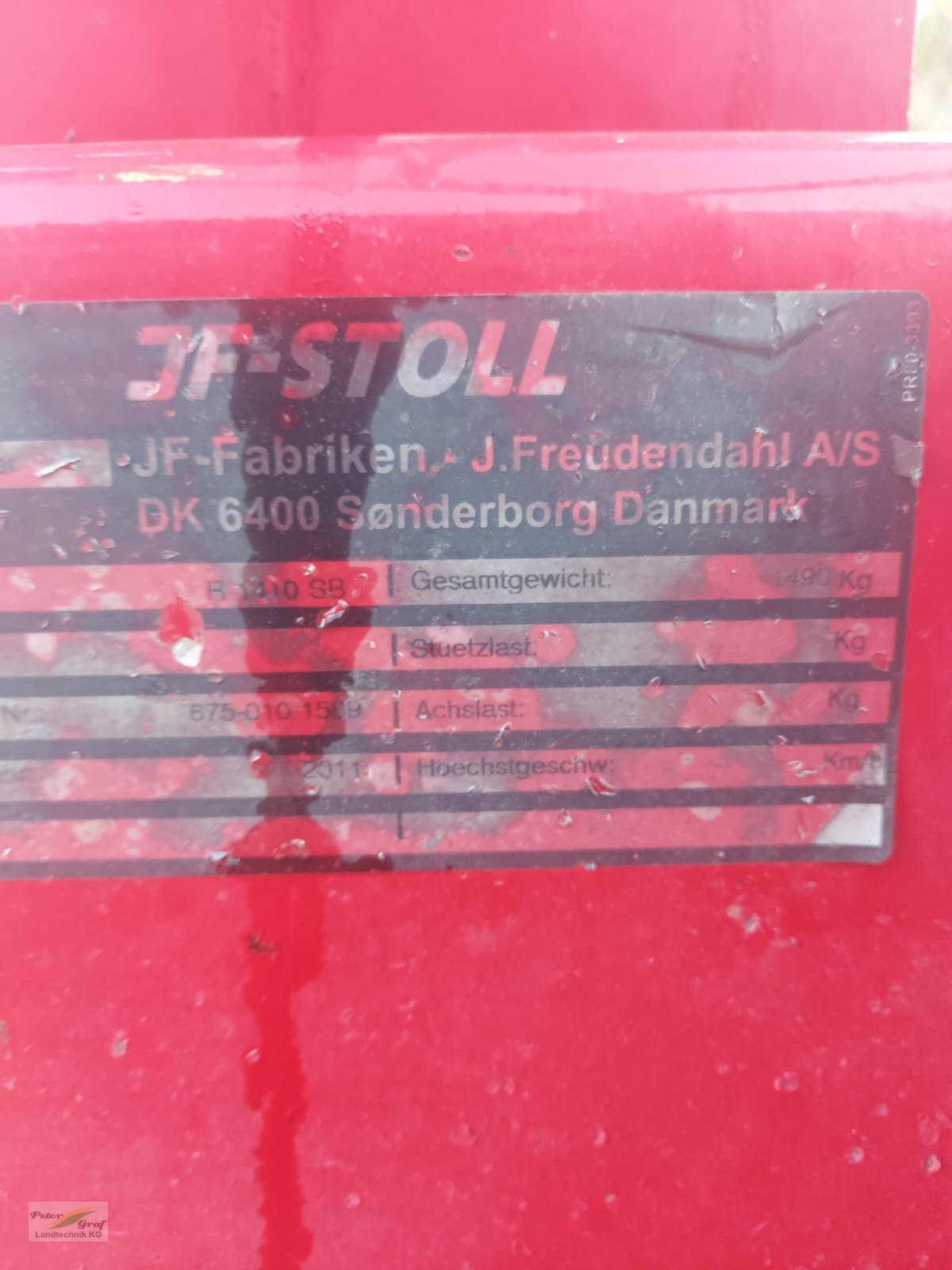 Schwader za tip JF Stoll R 1410 SB, Gebrauchtmaschine u Pegnitz-Bronn (Slika 8)