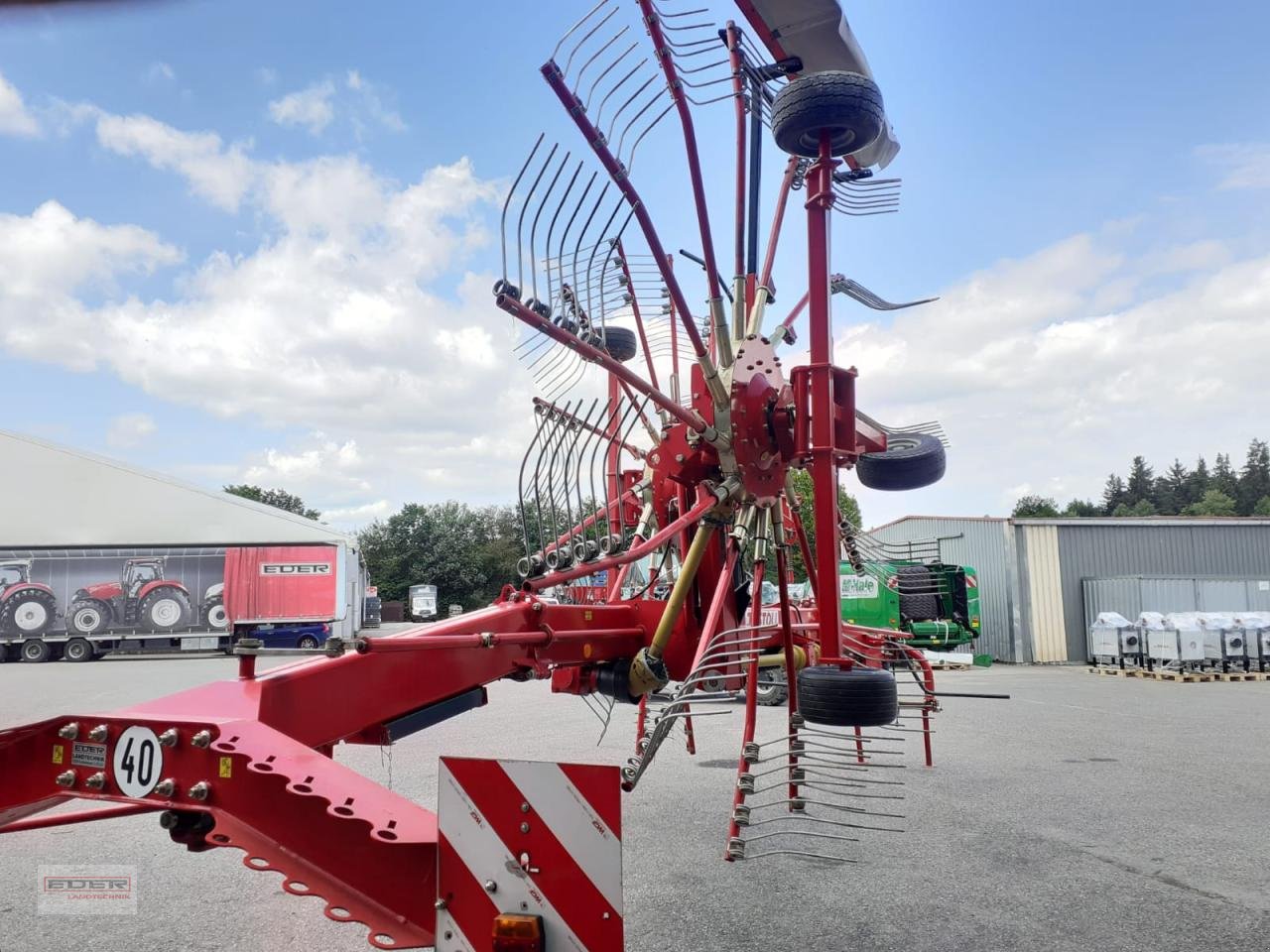 Schwader van het type JF Stoll S 1810 Pro, Gebrauchtmaschine in Tuntenhausen (Foto 4)