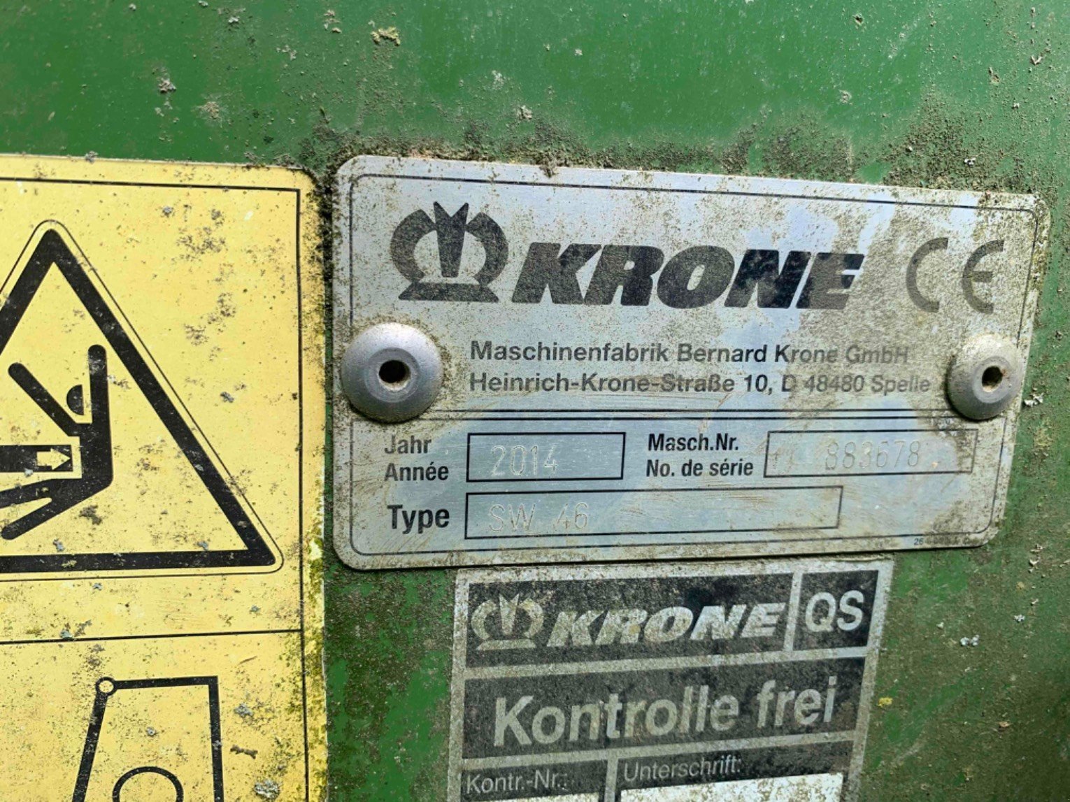 Schwader za tip Krone Andaineur SWADRO 46 Krone, Gebrauchtmaschine u Aubiet (Slika 8)