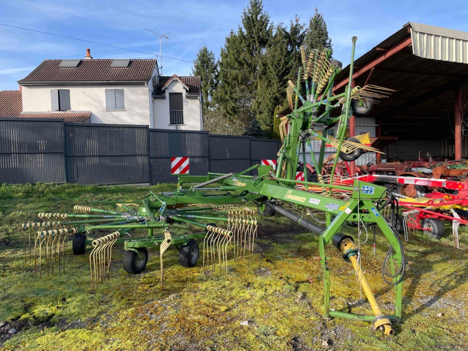 Schwader del tipo Krone Andaineur SWADRO 900 Krone, Gebrauchtmaschine en LA SOUTERRAINE (Imagen 1)