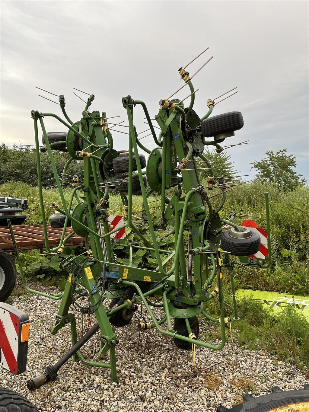 Schwader des Typs Krone KW 8.82/8, Gebrauchtmaschine in Mern (Bild 1)