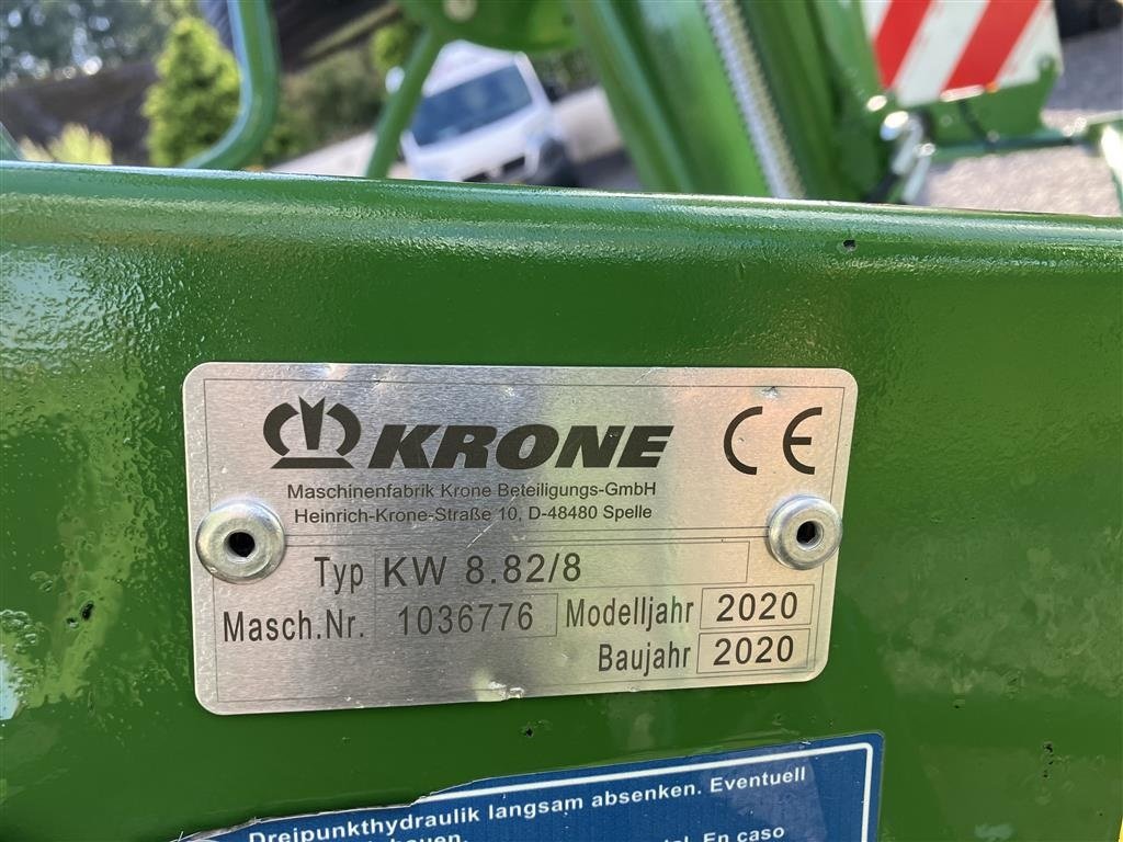 Schwader typu Krone KW 8.82/8, Gebrauchtmaschine w Asperup (Zdjęcie 6)