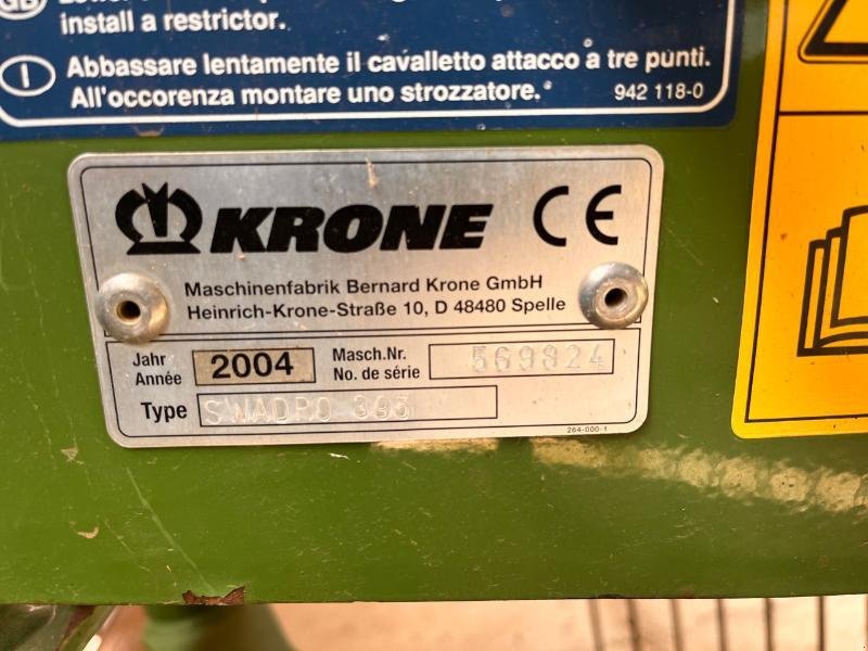 Schwader za tip Krone SW 395, Gebrauchtmaschine u Levier (Slika 5)