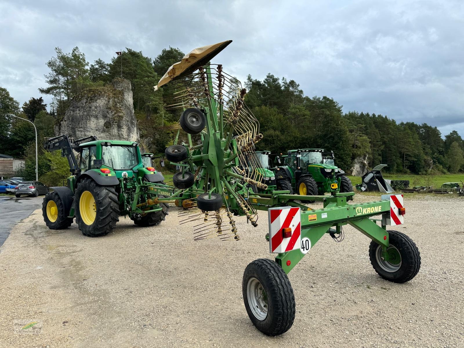 Schwader van het type Krone Swadro 1201 A, Gebrauchtmaschine in Pegnitz-Bronn (Foto 5)