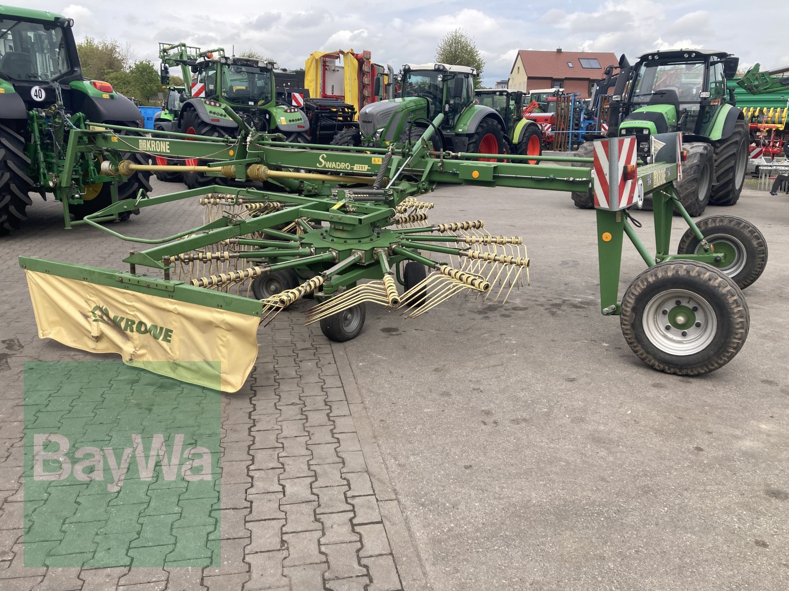 Schwader typu Krone Swadro 1201 A, Gebrauchtmaschine w Dinkelsbühl (Zdjęcie 2)