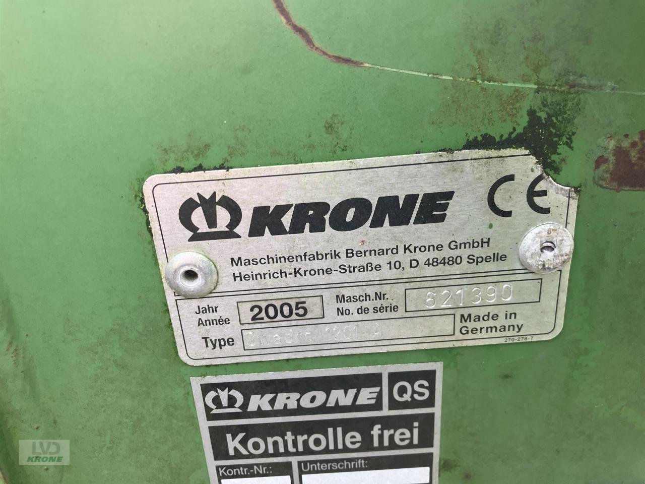 Schwader typu Krone SWADRO 1201 A, Gebrauchtmaschine w Spelle (Zdjęcie 2)