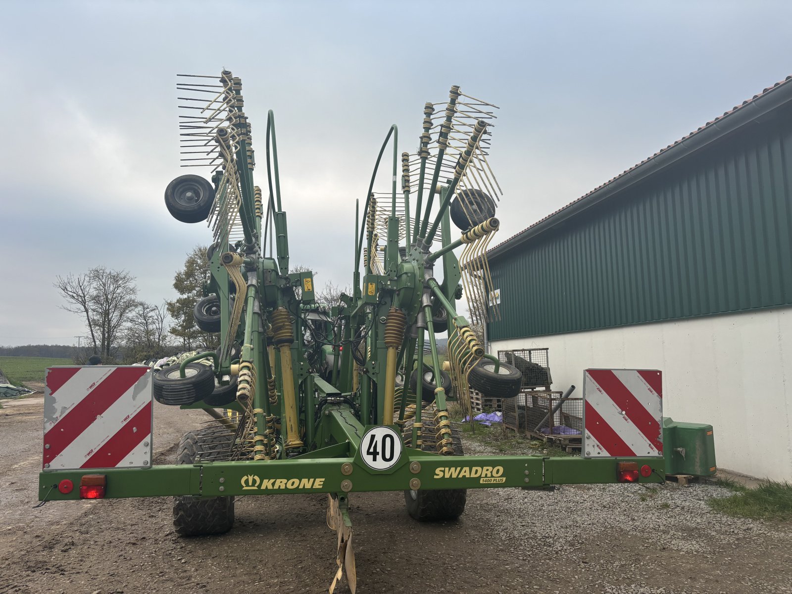 Schwader tipa Krone Swadro 1400 Plus, Gebrauchtmaschine u Sugenheim (Slika 2)