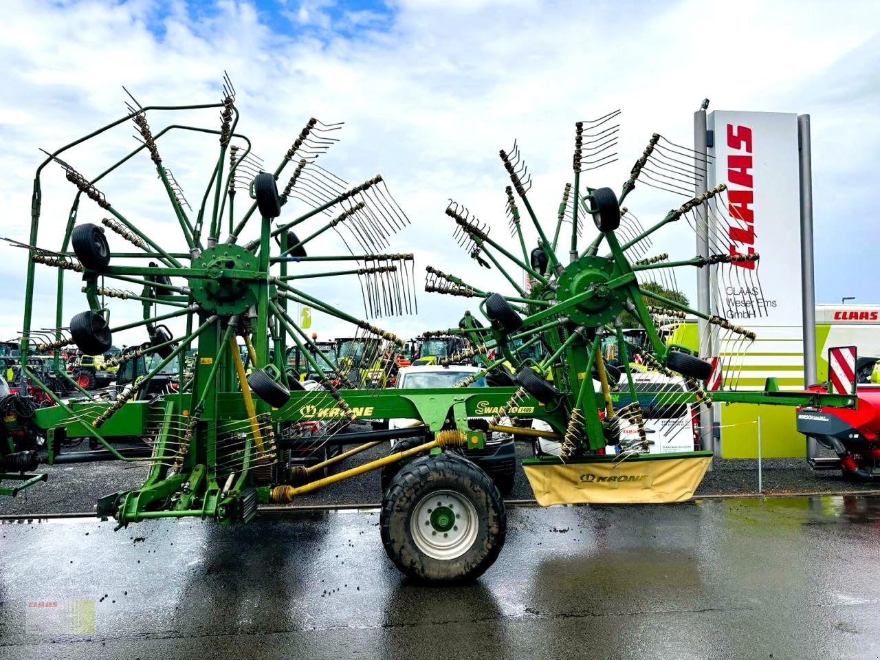 Schwader tip Krone SWADRO 1400, Gebrauchtmaschine in Molbergen (Poză 3)