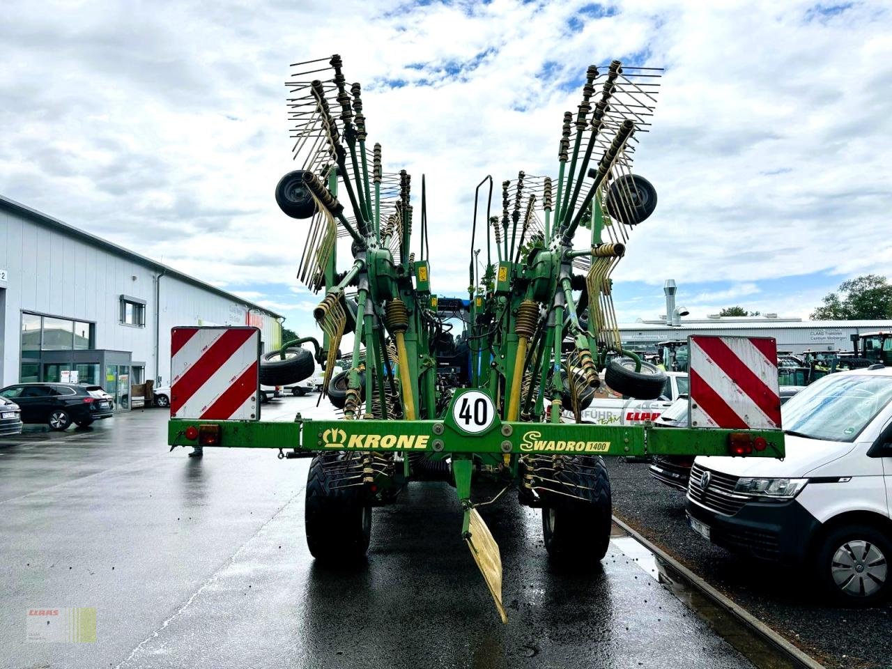 Schwader типа Krone SWADRO 1400, Gebrauchtmaschine в Molbergen (Фотография 7)