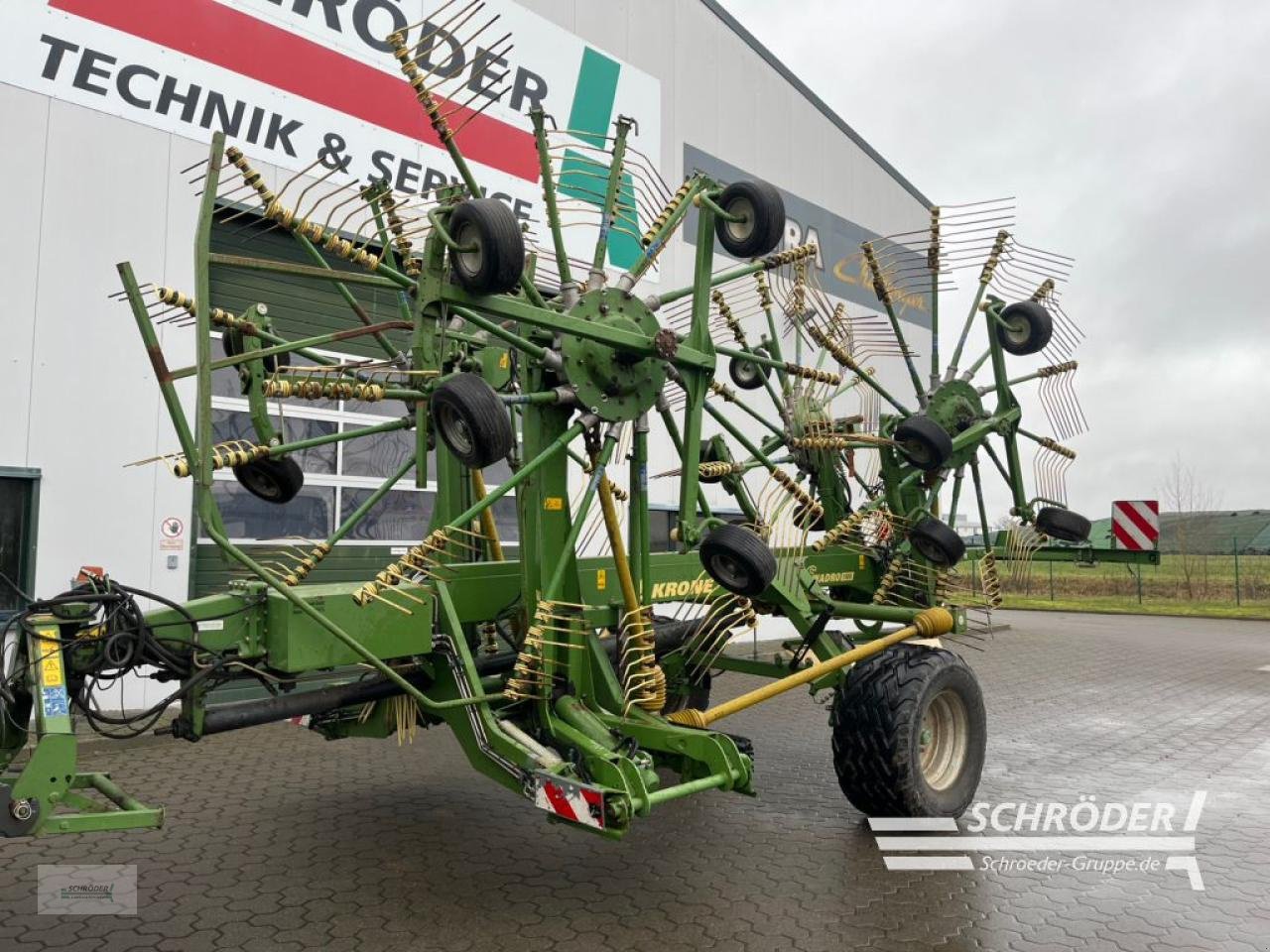 Schwader typu Krone SWADRO 1400, Gebrauchtmaschine w Leizen (Zdjęcie 2)