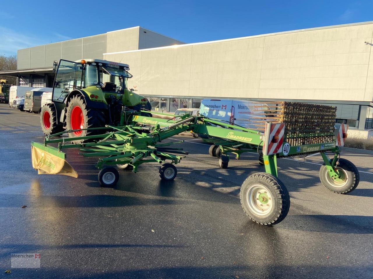 Schwader van het type Krone Swadro 1401, Gebrauchtmaschine in Tönisvorst (Foto 4)