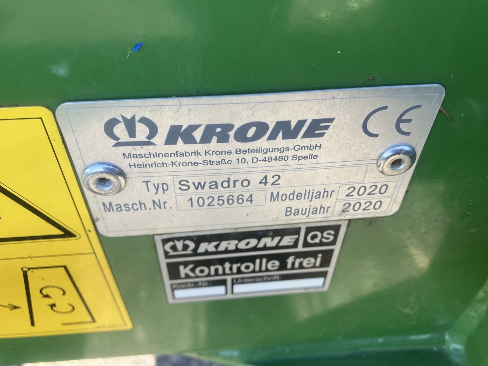 Schwader tipa Krone Swadro 42/13, Gebrauchtmaschine u Villach (Slika 4)