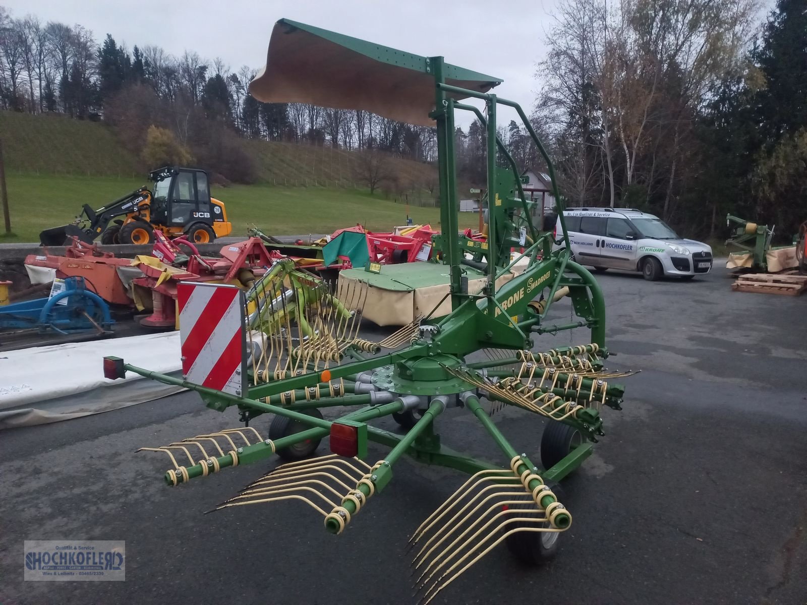 Schwader Türe ait Krone Swadro 420, Gebrauchtmaschine içinde Wies (resim 3)