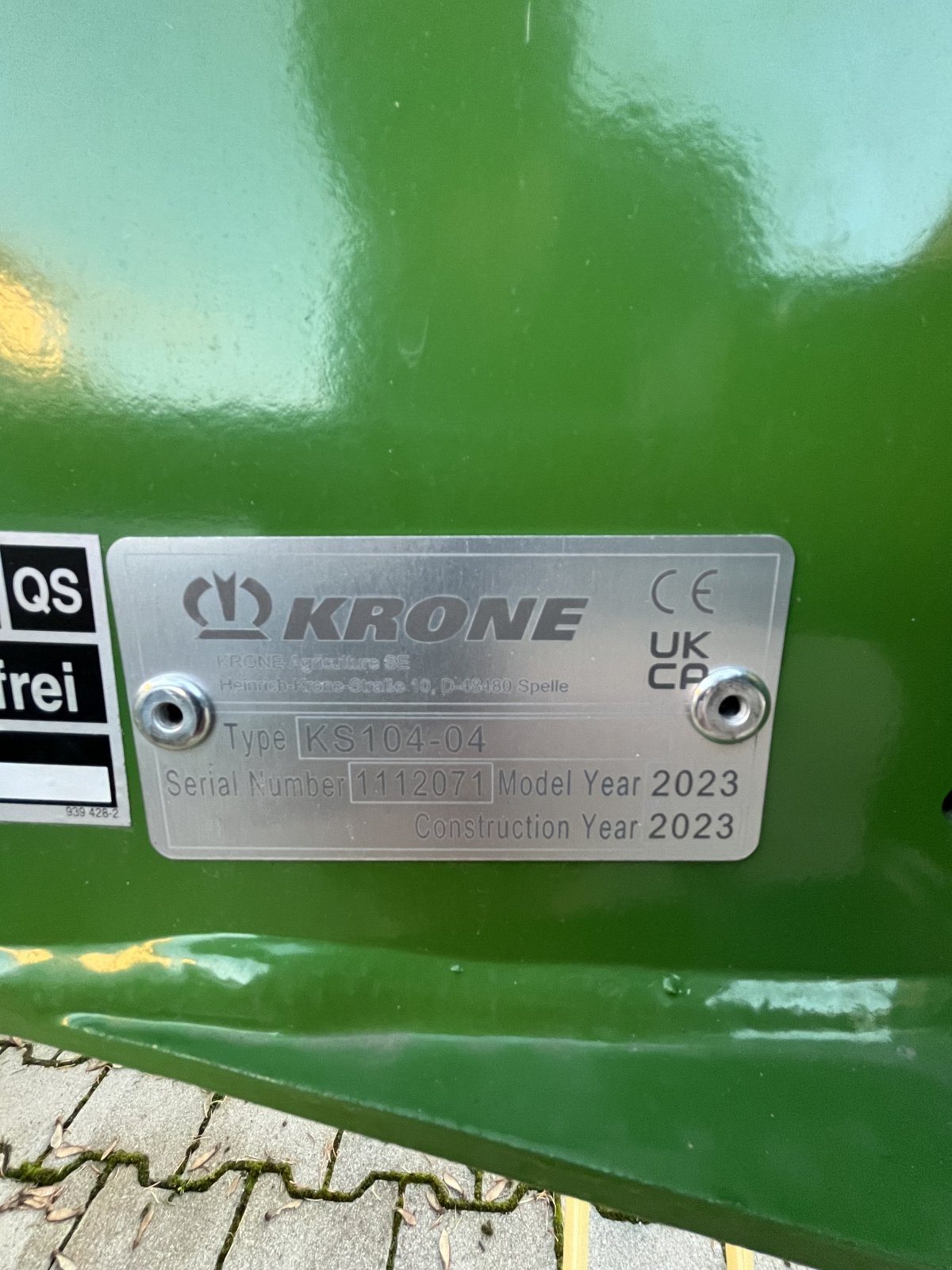 Schwader del tipo Krone Swadro 46, Neumaschine en Schesslitz (Imagen 6)