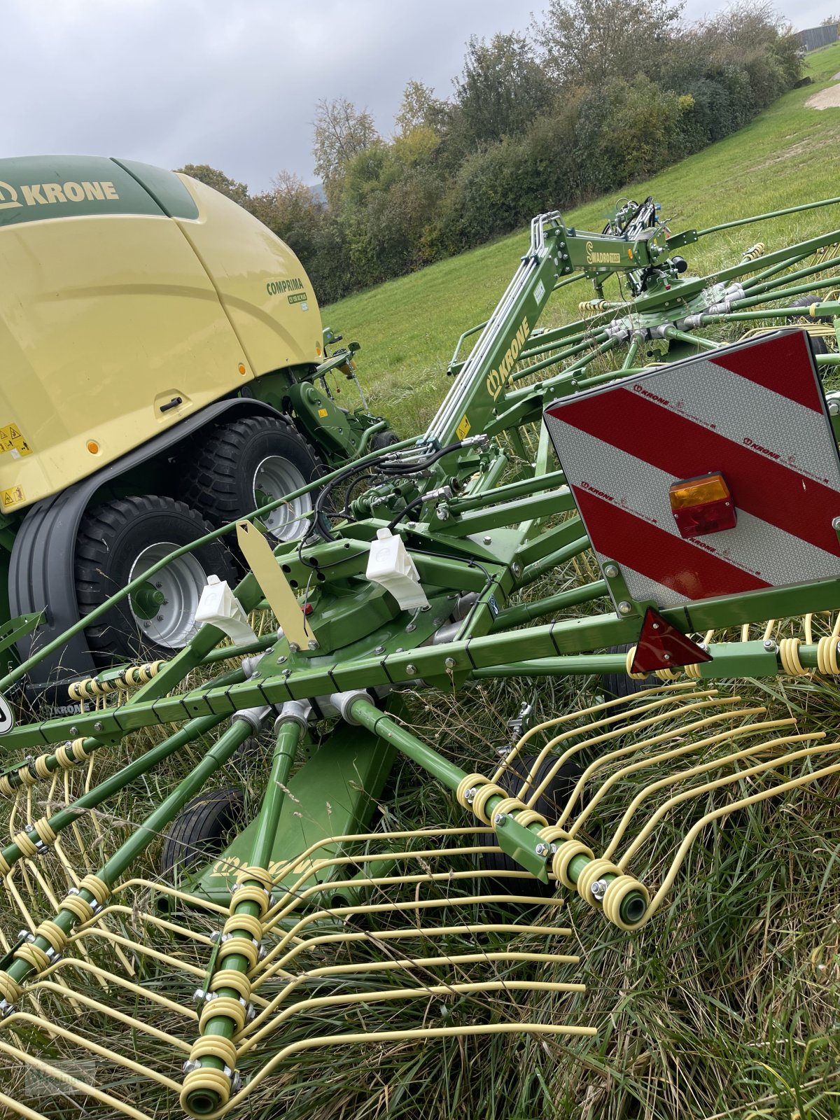 Schwader от тип Krone Swadro 710/26 T "Vorführmaschine", Neumaschine в Thalmässing (Снимка 3)