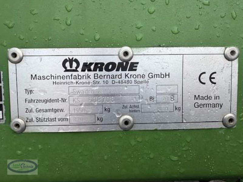 Schwader of the type Krone SWADRO 800/26, Gebrauchtmaschine in Münzkirchen (Picture 9)