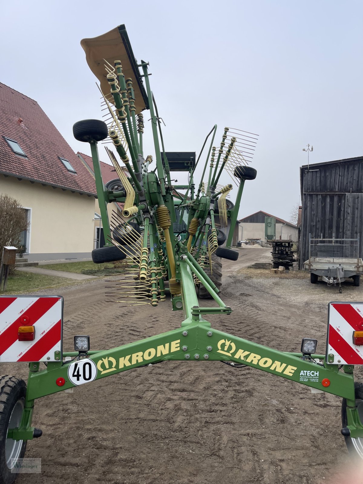 Schwader typu Krone Swadro 807, Gebrauchtmaschine w Thalmässing (Zdjęcie 11)