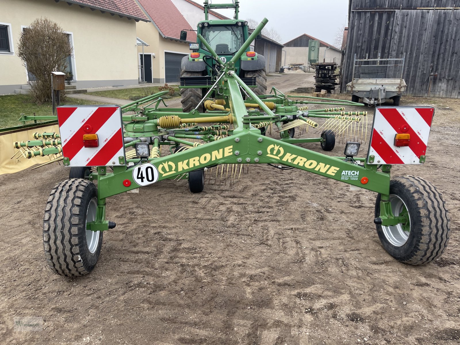 Schwader типа Krone Swadro 807, Gebrauchtmaschine в Thalmässing (Фотография 14)