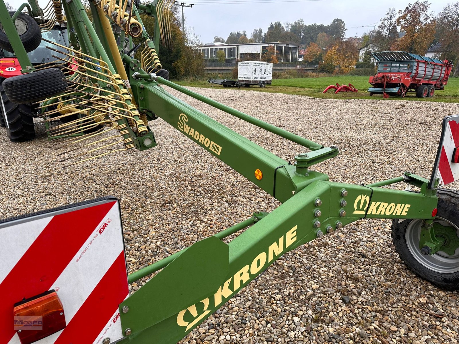 Schwader del tipo Krone Swadro 809, Gebrauchtmaschine en Massing (Imagen 7)