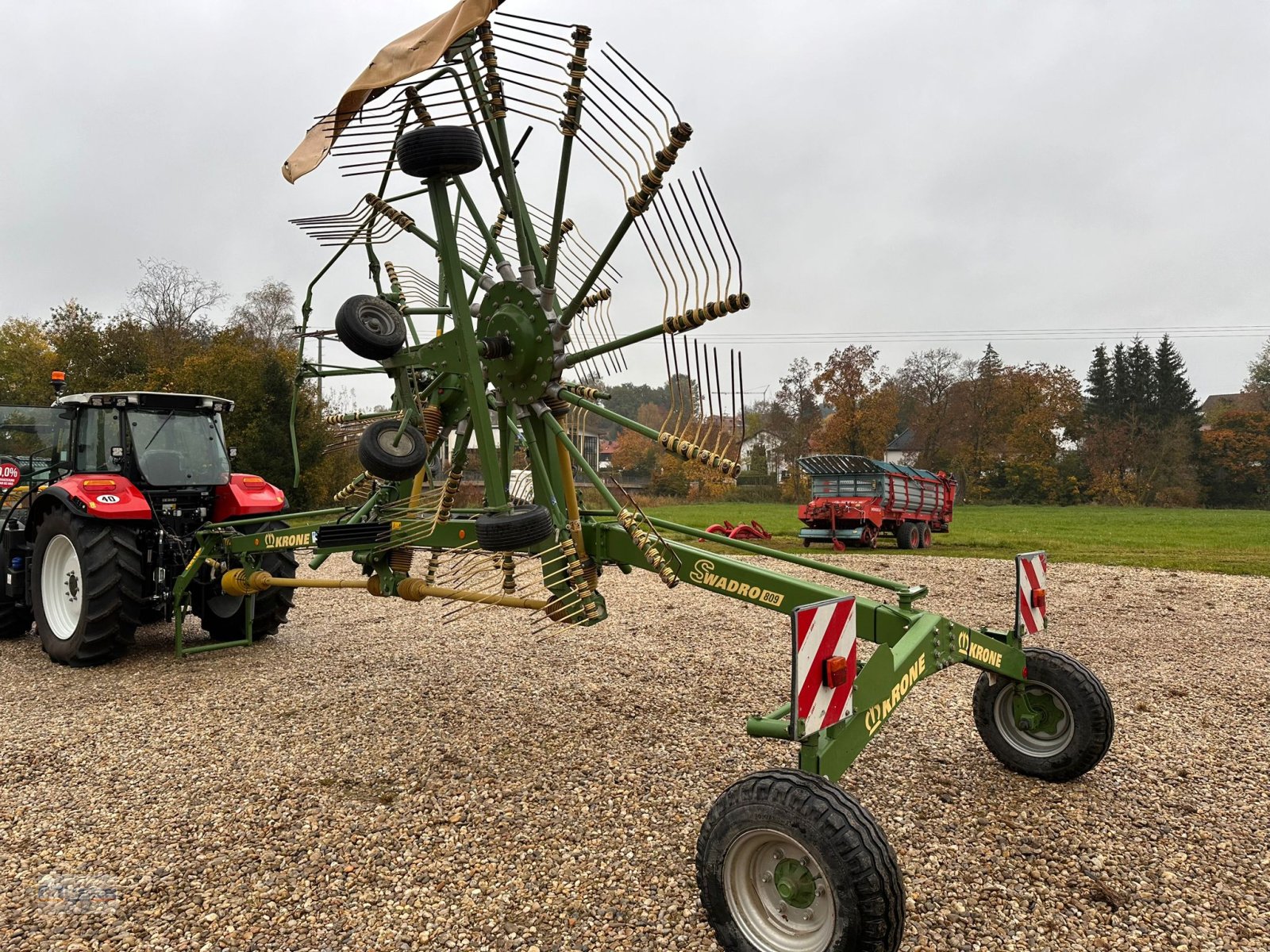 Schwader typu Krone Swadro 809, Gebrauchtmaschine w Massing (Zdjęcie 10)