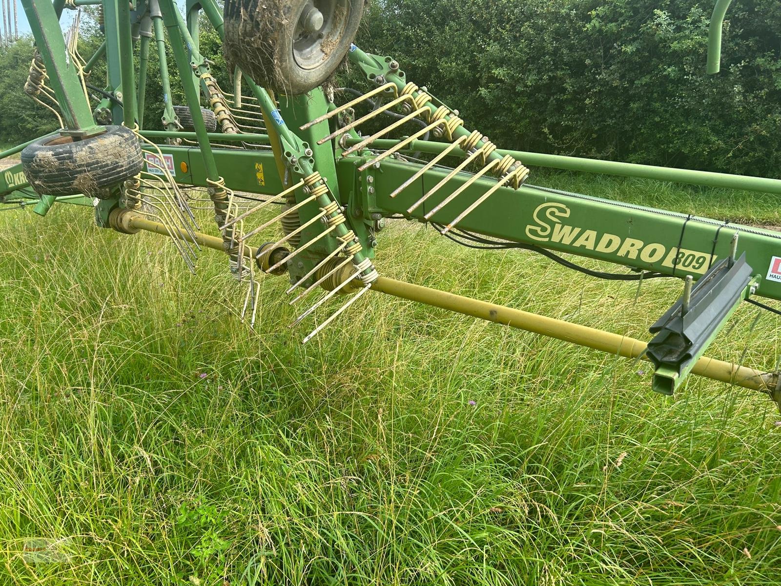 Schwader van het type Krone Swadro 809, Gebrauchtmaschine in Osterburken (Foto 13)