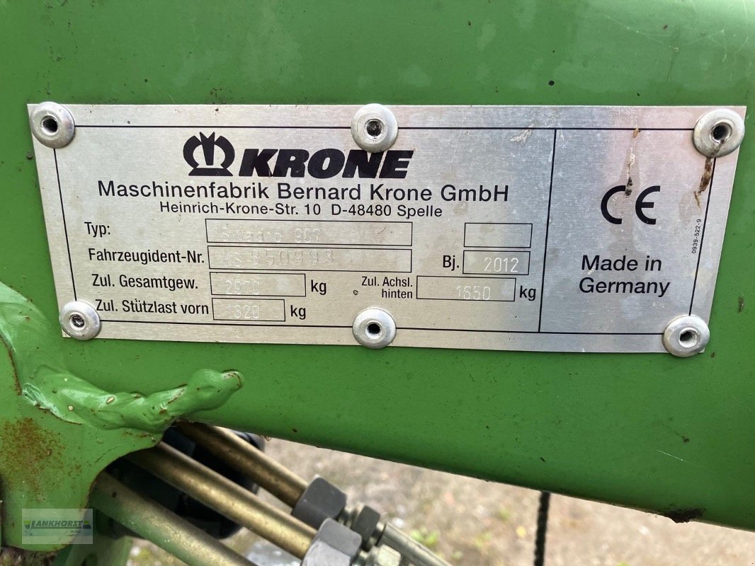 Schwader del tipo Krone SWADRO 907, Gebrauchtmaschine en Berne (Imagen 14)