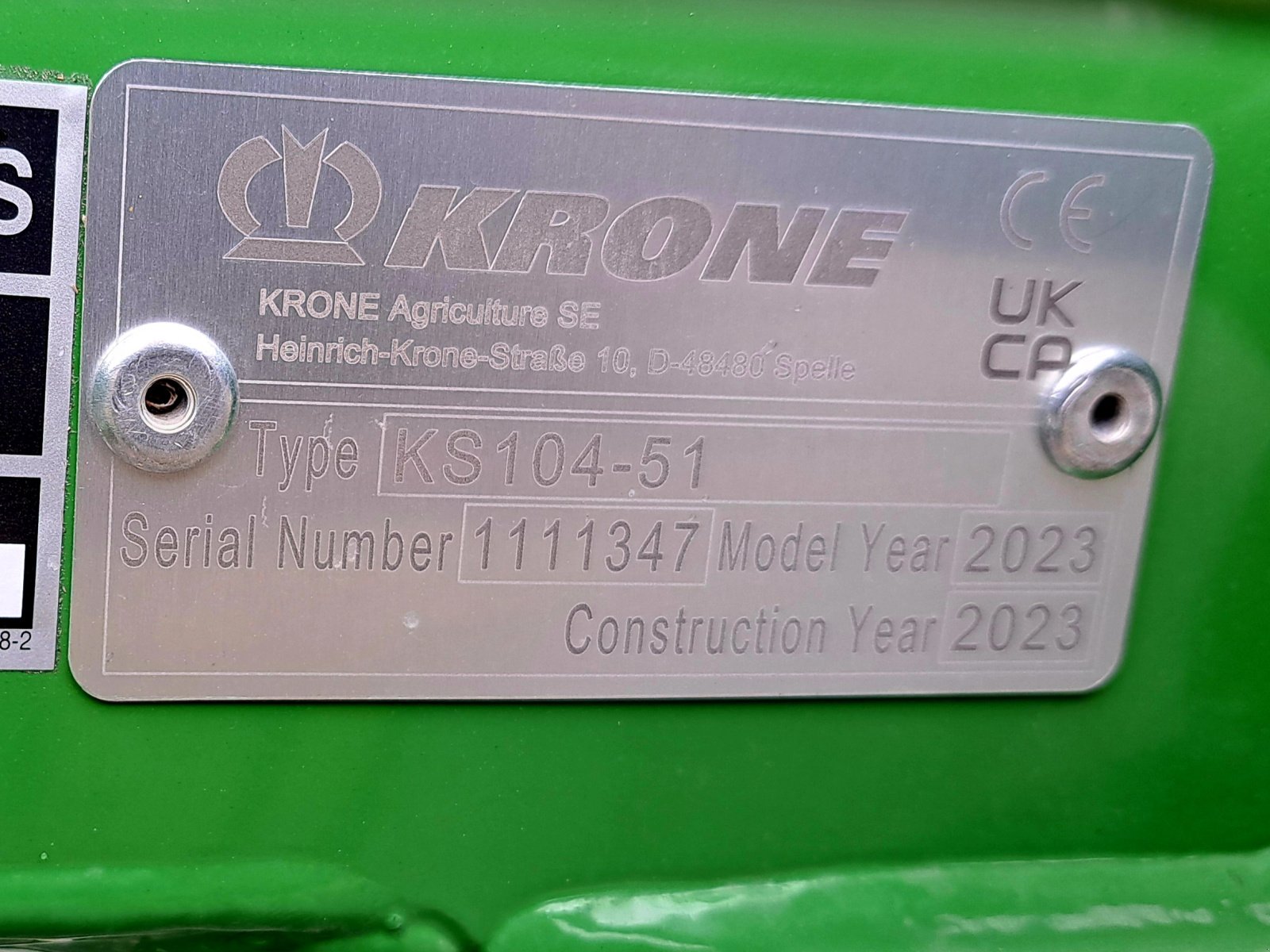 Schwader tip Krone Swadro S 350 Highland, Neumaschine in Wertach (Poză 5)