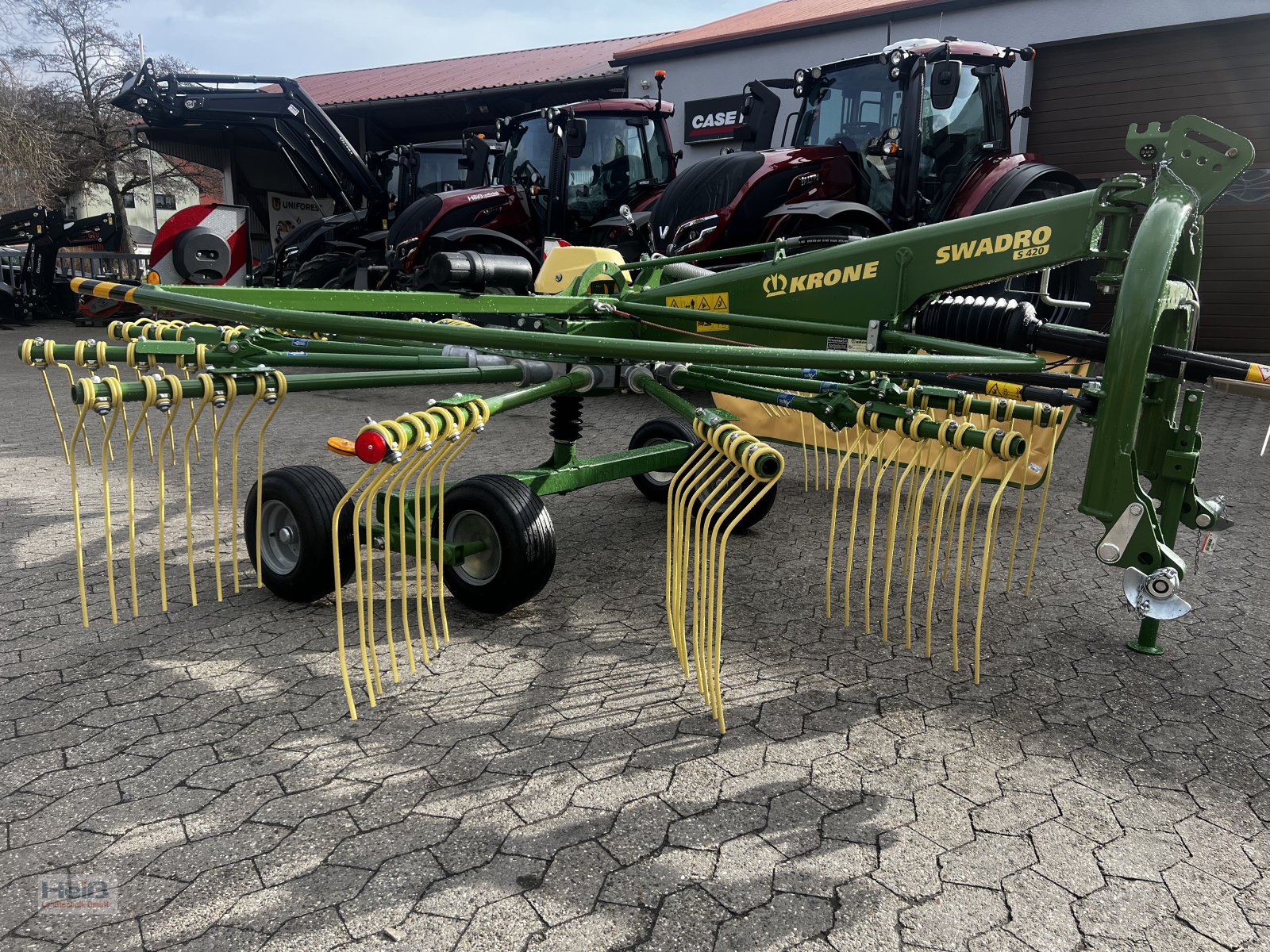 Schwader del tipo Krone Swadro S 420, Neumaschine In Merkendorf (Immagine 5)