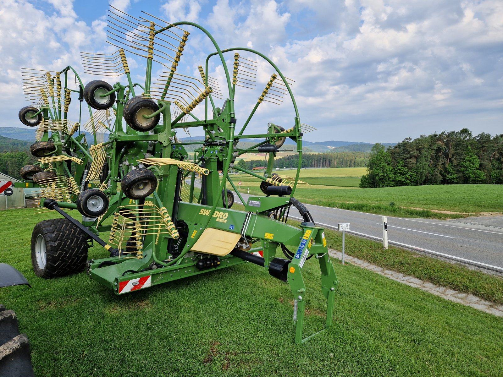 Schwader of the type Krone Swadro TC 1250 Vorführmaschine, Neumaschine in Viechtach (Picture 1)