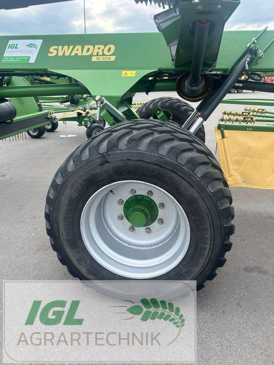 Schwader del tipo Krone Swadro TC 1370, Gebrauchtmaschine In Nabburg (Immagine 8)