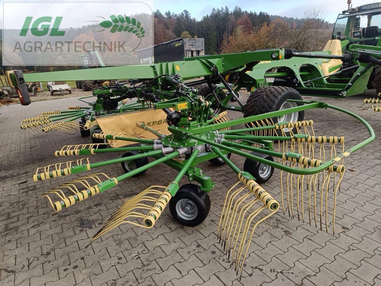 Schwader del tipo Krone Swadro TC 1370, Gebrauchtmaschine In Nabburg (Immagine 11)