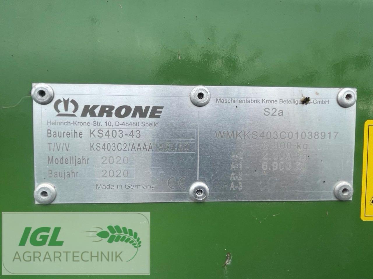 Schwader Türe ait Krone Swadro TC 1570, Neumaschine içinde Nabburg (resim 6)