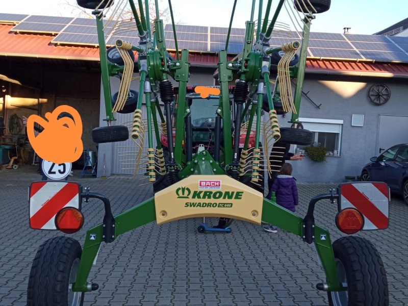 Schwader of the type Krone Swadro TC 640, Neumaschine in Bad Wimpfen (Picture 1)