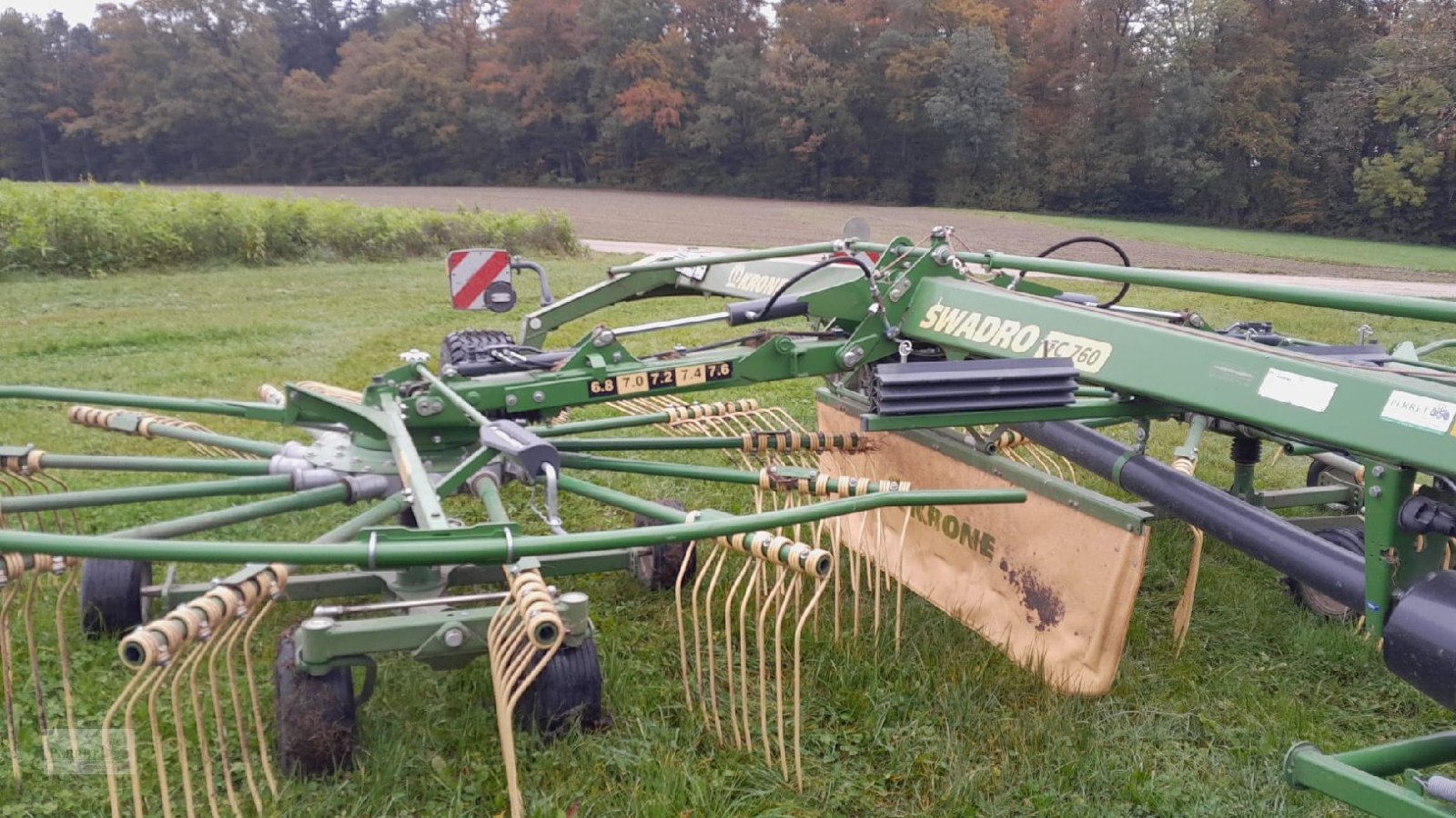 Schwader a típus Krone Swadro  TC 760  Mietrückläufer, Gebrauchtmaschine ekkor: Neubeuern (Kép 1)