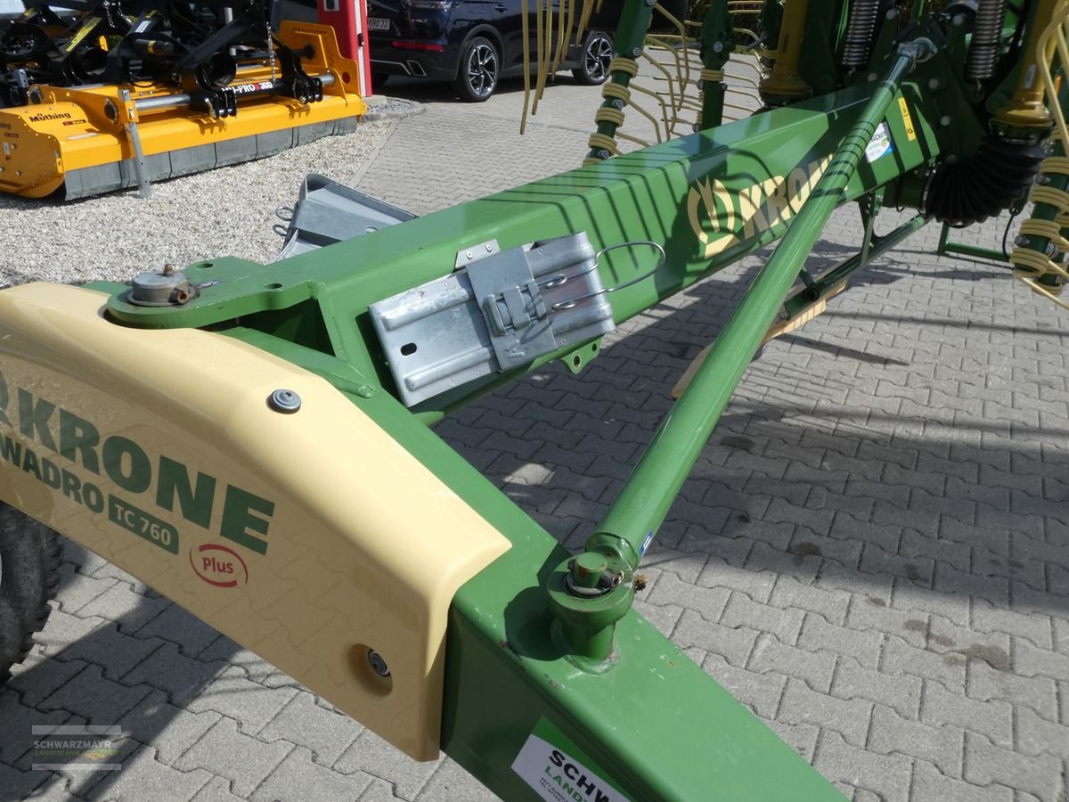 Schwader typu Krone Swadro TC 760 Plus Klappzinken, Vorführmaschine w Aurolzmünster (Zdjęcie 14)