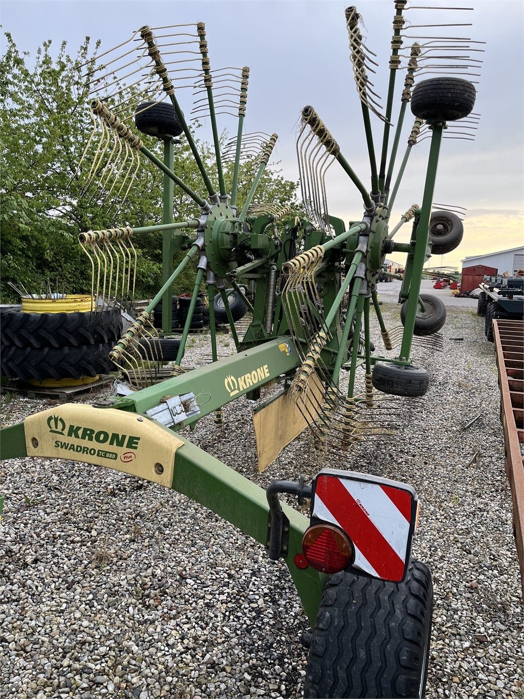 Schwader van het type Krone Swadro TC 880, Gebrauchtmaschine in Mern (Foto 3)