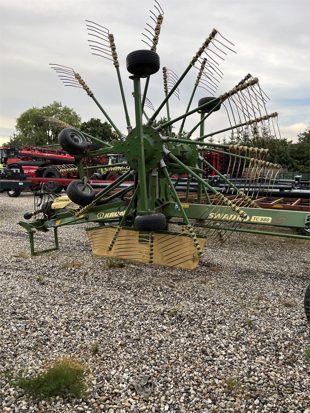 Schwader a típus Krone Swadro TC 880, Gebrauchtmaschine ekkor: Mern (Kép 2)