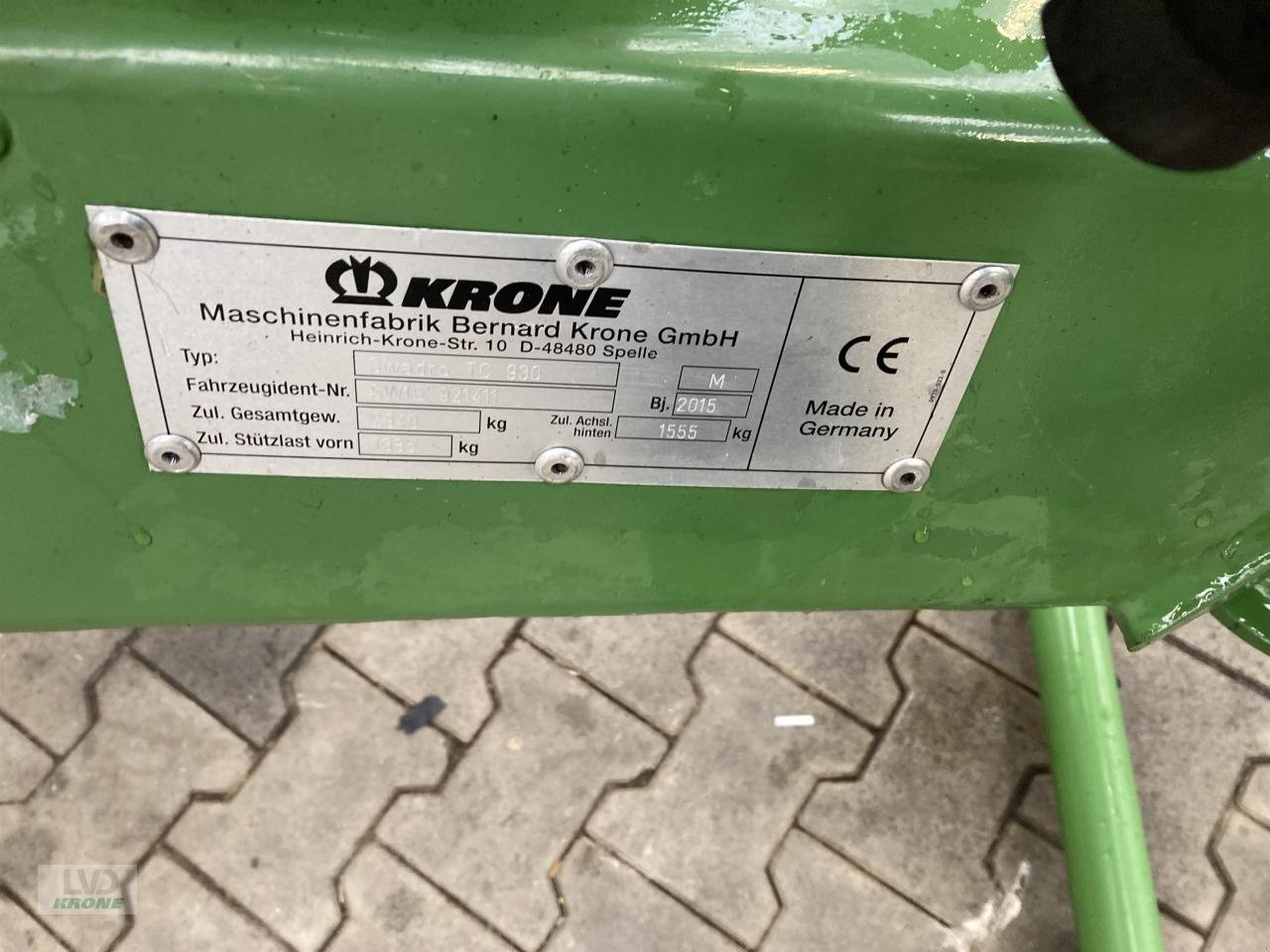 Schwader tip Krone Swadro TC 930, Gebrauchtmaschine in Spelle (Poză 10)