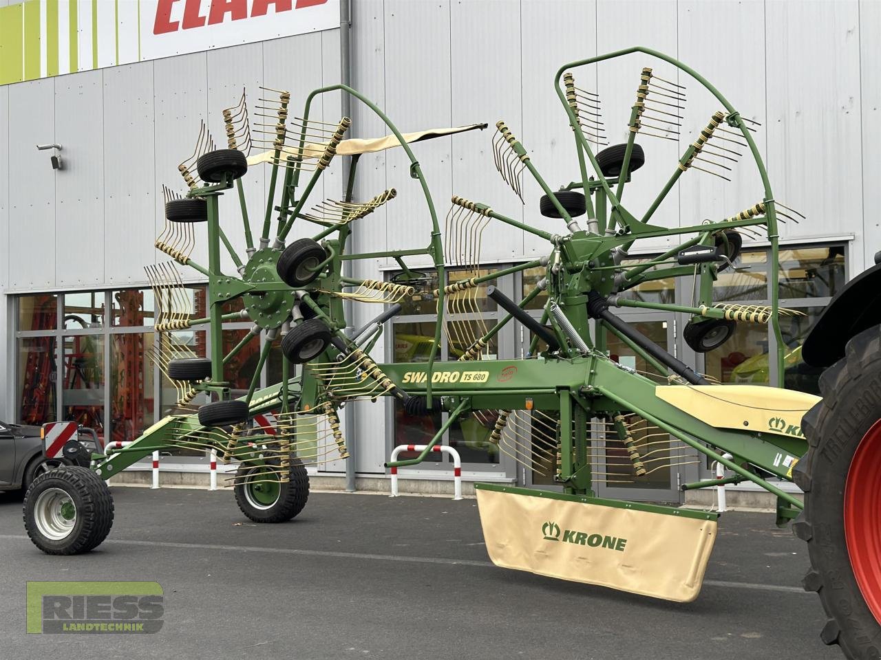 Schwader van het type Krone SWADRO TS 680 TWIN, Gebrauchtmaschine in Homberg (Ohm) - Maulbach (Foto 2)