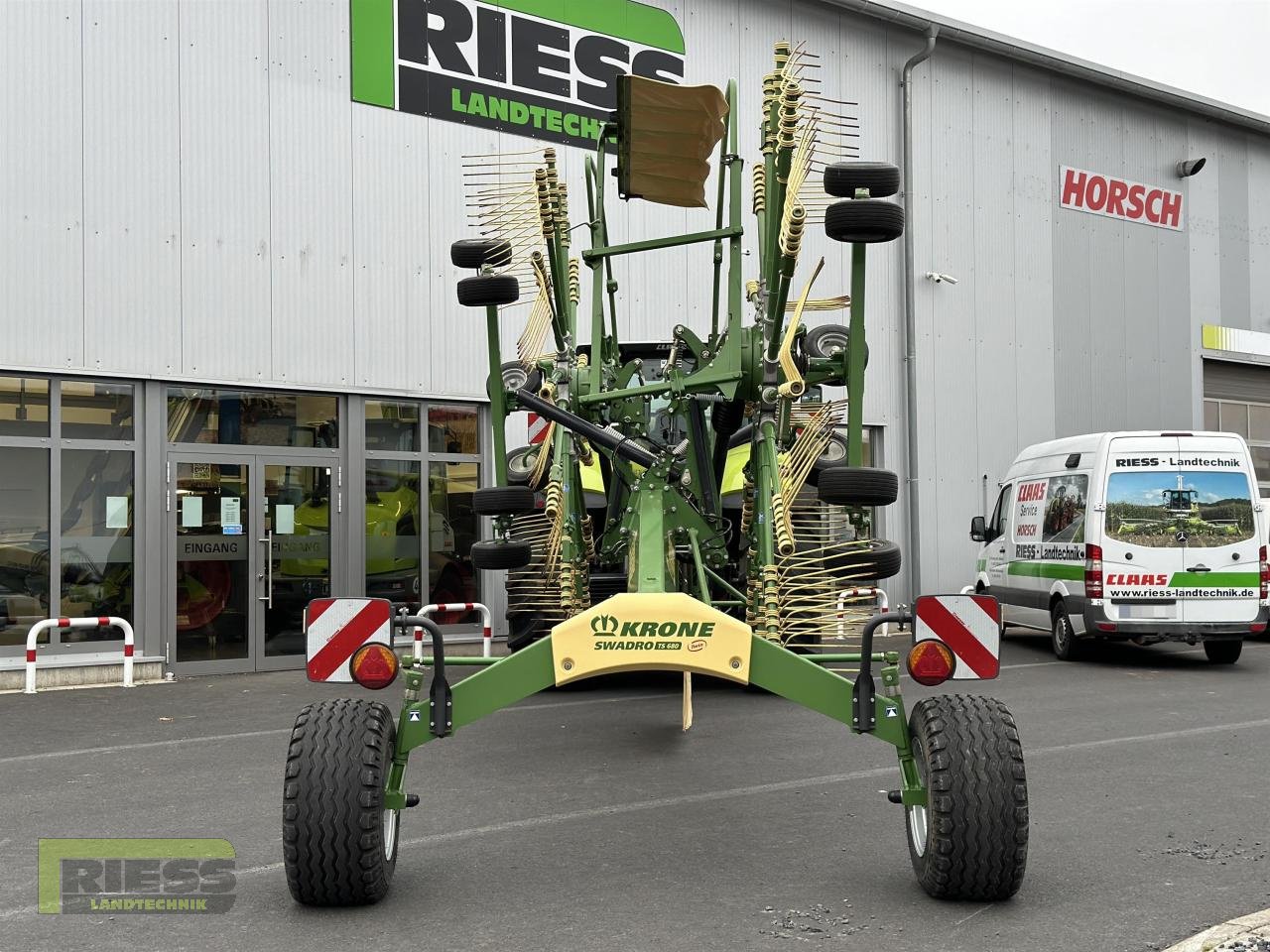 Schwader van het type Krone SWADRO TS 680 TWIN, Gebrauchtmaschine in Homberg (Ohm) - Maulbach (Foto 3)