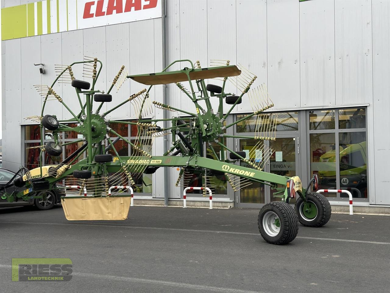 Schwader van het type Krone SWADRO TS 680 TWIN, Gebrauchtmaschine in Homberg (Ohm) - Maulbach (Foto 13)