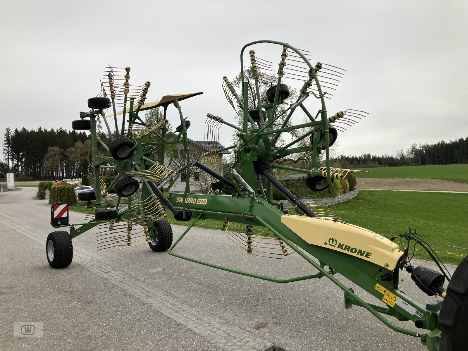 Schwader van het type Krone Swadro TS 680, Gebrauchtmaschine in Zell an der Pram (Foto 1)