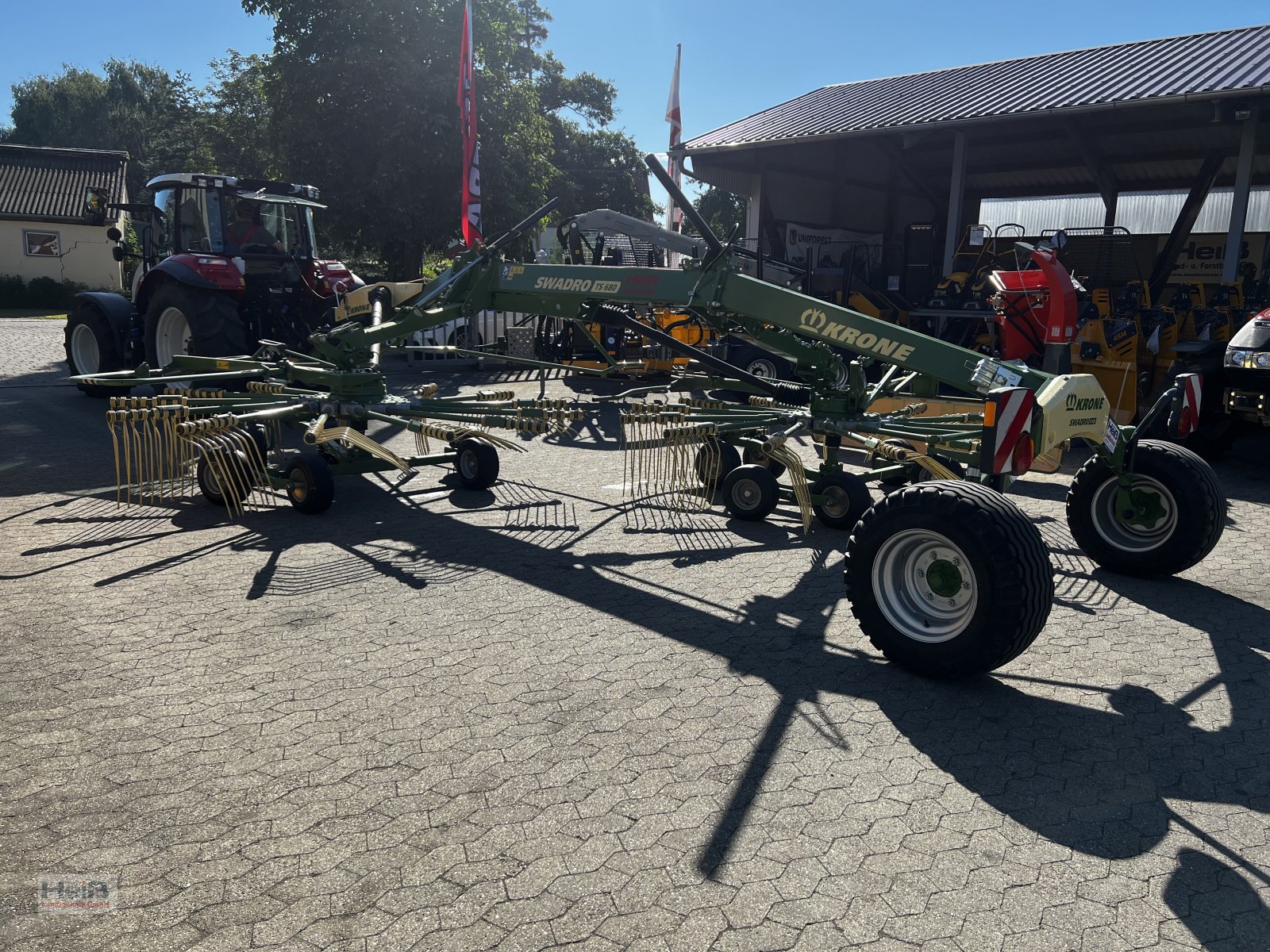 Schwader van het type Krone Swadro TS 680, Gebrauchtmaschine in Merkendorf (Foto 7)