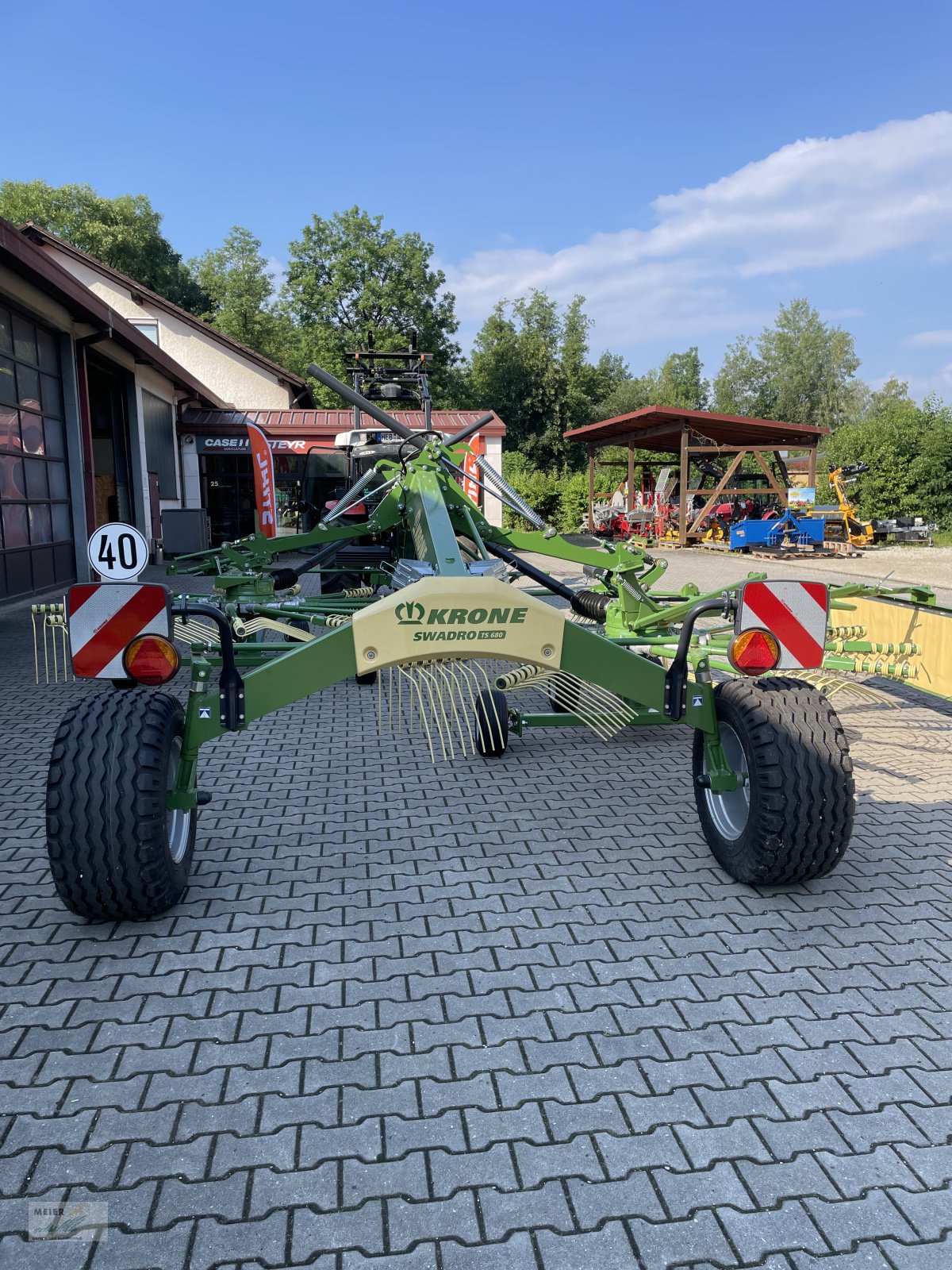 Schwader van het type Krone Swadro TS 680, Neumaschine in Hersbruck (Foto 4)