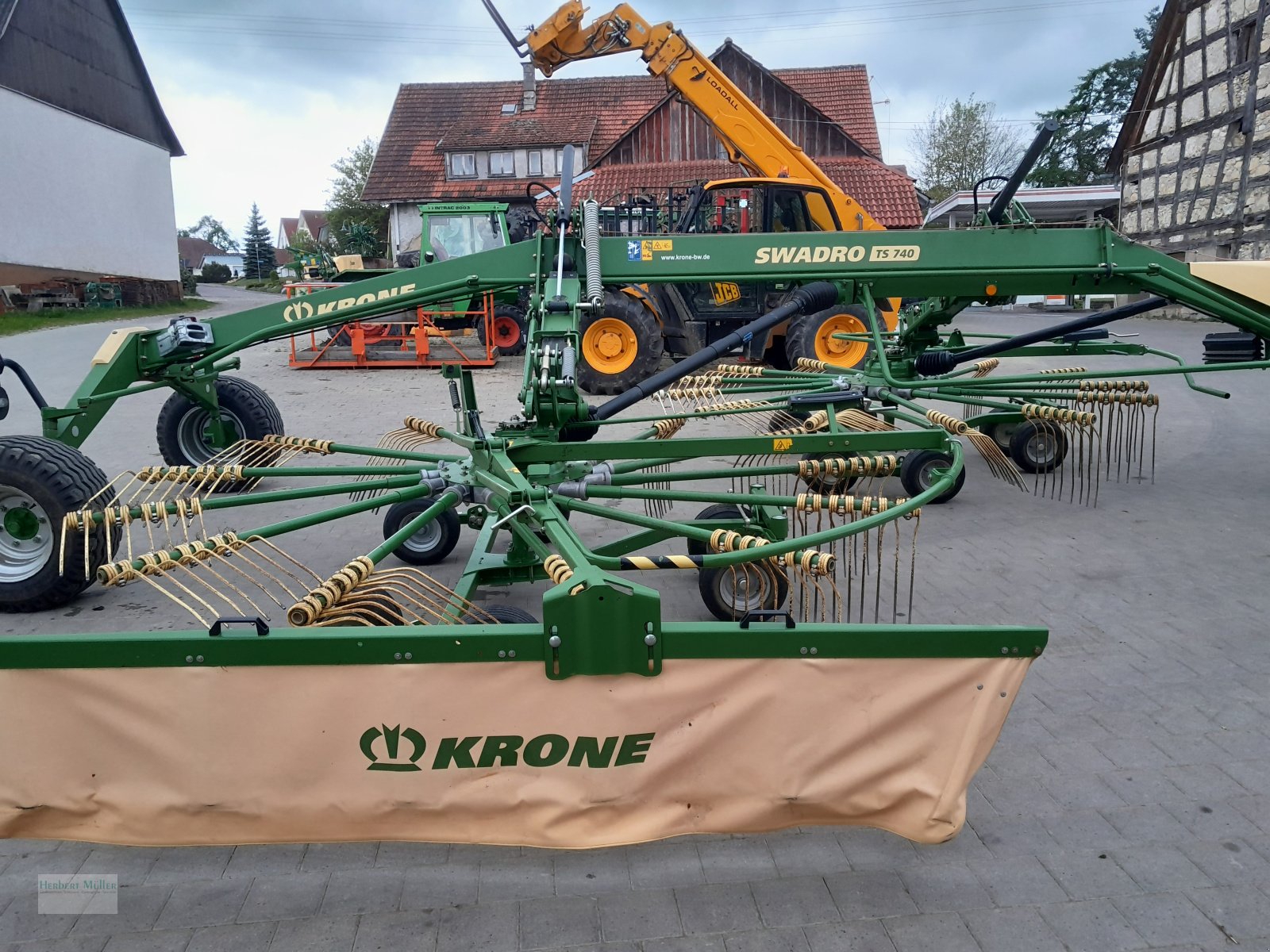 Schwader typu Krone Swadro TS 740, Gebrauchtmaschine w Sauldorf (Zdjęcie 2)