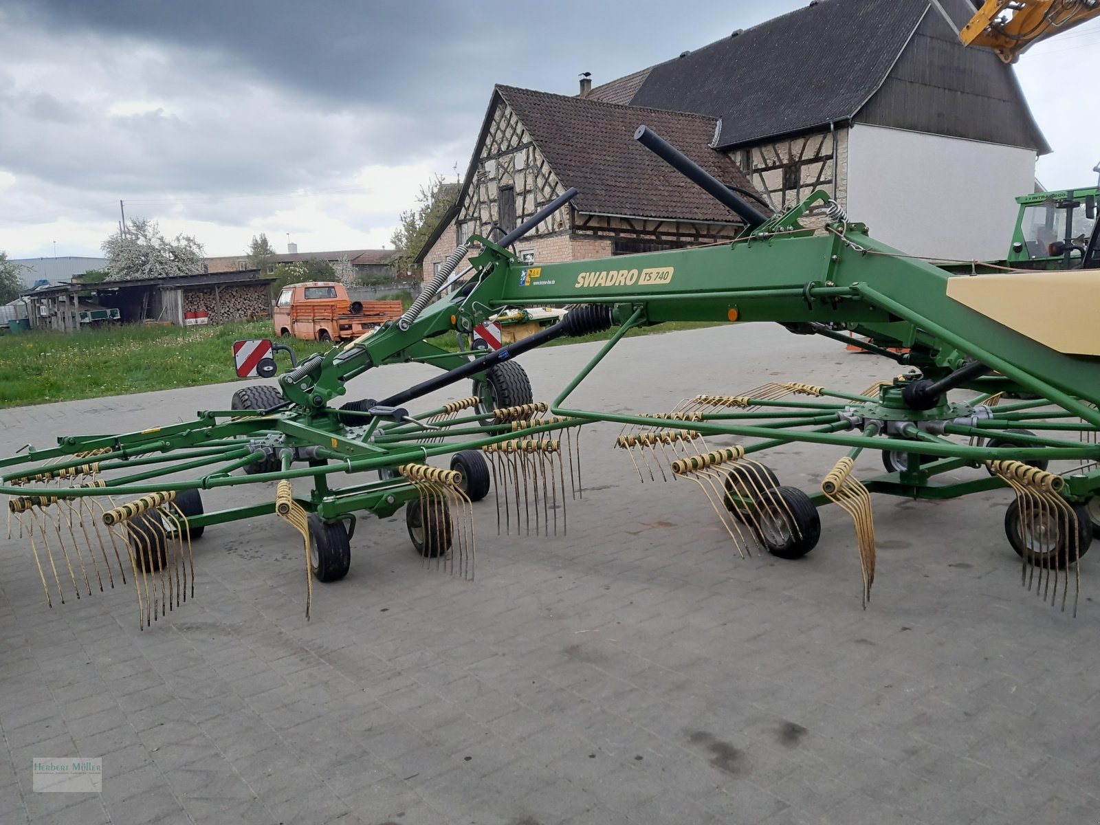 Schwader typu Krone Swadro TS 740, Gebrauchtmaschine w Sauldorf (Zdjęcie 3)