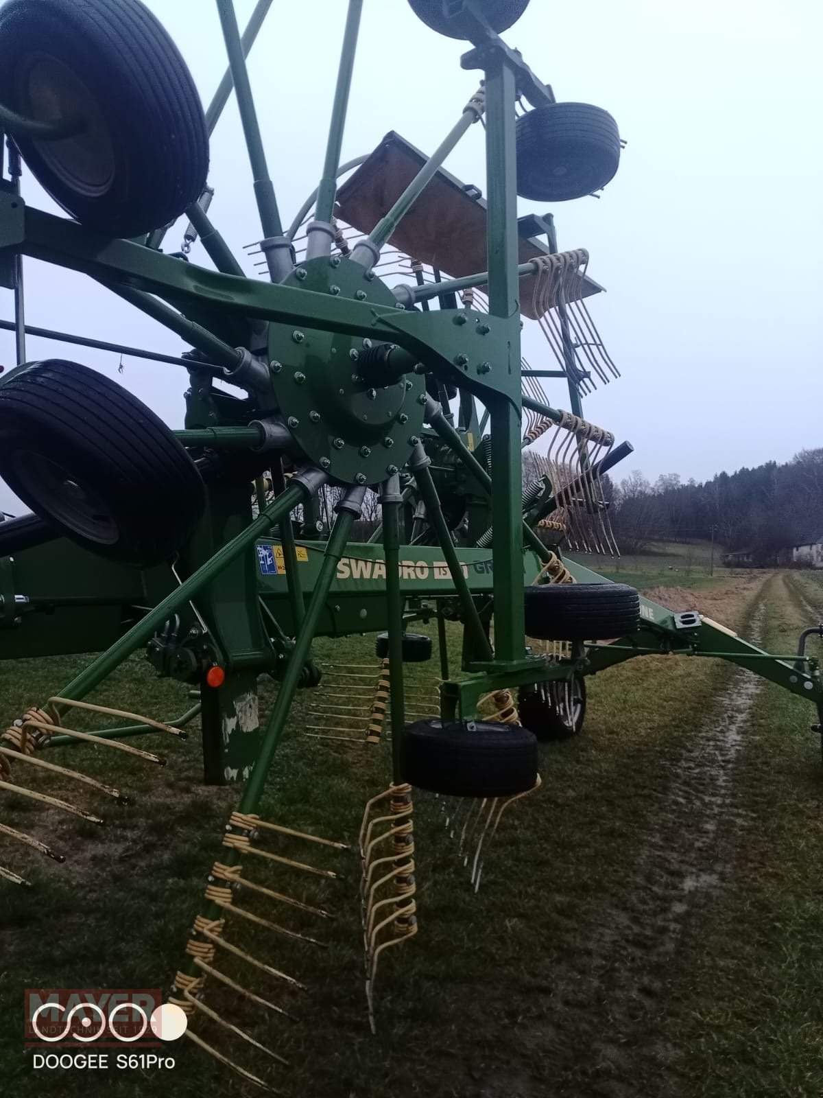 Schwader van het type Krone Swadro TS 740, Gebrauchtmaschine in Unterroth (Foto 4)